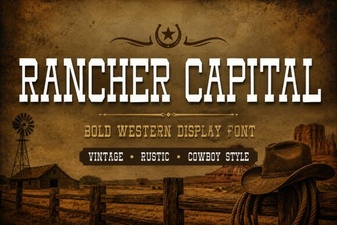 Creative Uses for the Rancher Capital Font