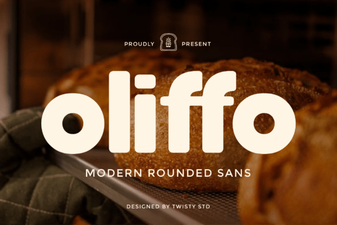 Oliffo Font - Modern Sans Serif Typeface