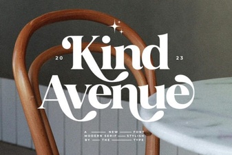 Kind Avenue Font: Creative Design Ideas and Free Download