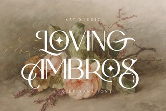 Discover the Elegance of Loving Ambros Font for Design